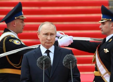 Ceremonia de entronización de Vladimir Putin en el Kremlin