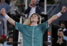 Andrey Rublev se corona en el Abierto de Madrid