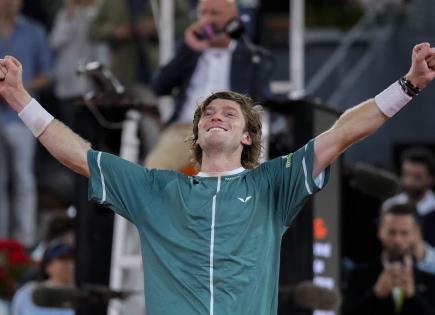 Andrey Rublev se corona en el Abierto de Madrid