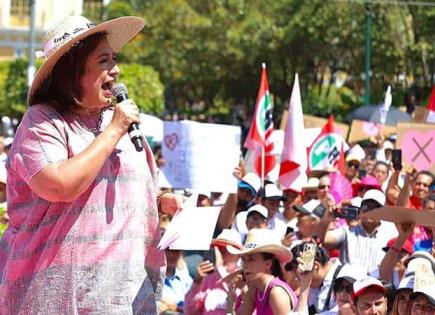 Movilización Ciudadana del 19 de mayo: Xóchitl Gálvez Ruiz Presente