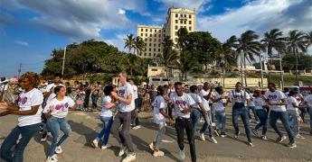 Cuba bate récord mundial con baile casino