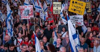 Los israelíes salen otra vez a las calles