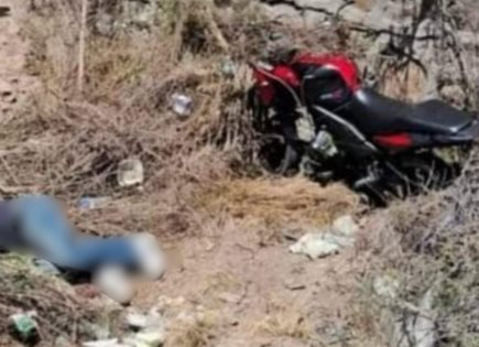 Otro Biker que fallece en accidente carretero: Cae de un puente