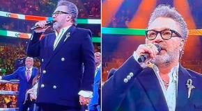 Actuación destacada de Manuel Mijares en el Himno Nacional Mexicano