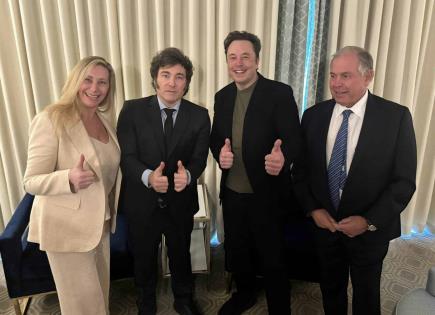 Presidente argentino invita a empresarios a invertir en Argentina durante conferencia en Beverly Hills