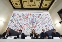 Protesta de periodistas italianos en RAI por libertad de prensa