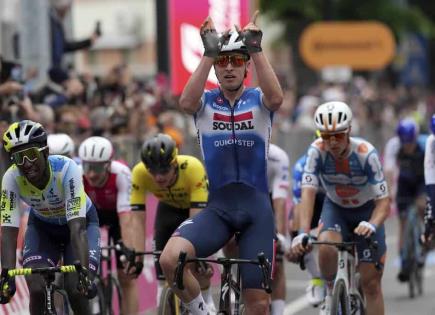 Emocionante jornada en el Giro de Italia: Merlier se lleva la victoria