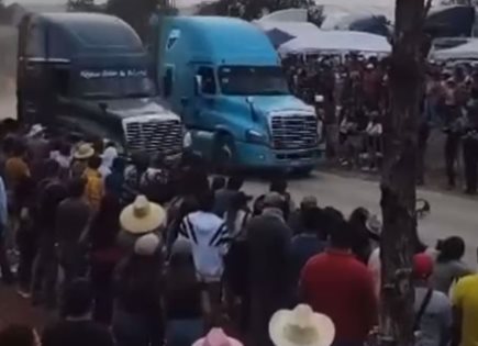Accidente Fatal en Evento de Arrancones de Tracto Camiones en Epazoyucan