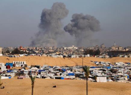 Israel bombardea zonas de Rafah tras ordenar evacuación