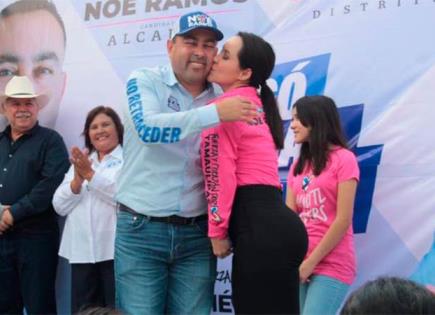 Esposa de Noé Ramos acepta ser candidata a la alcaldía de El Mante