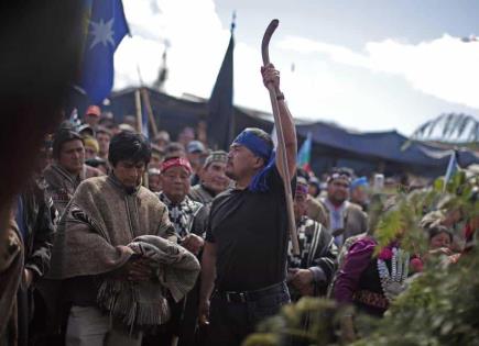 Condena a líder mapuche en Chile