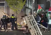 Desalojo de Activistas Propalestinos en Europa