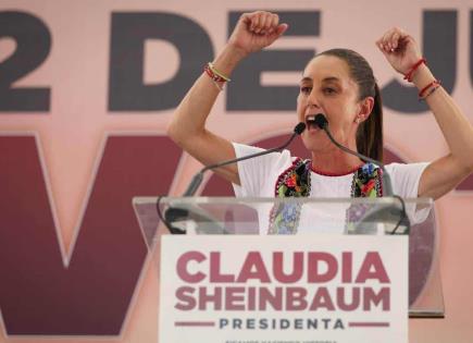 Claudia Sheinbaum aclara sus declaraciones en un mitin en Los Cabos