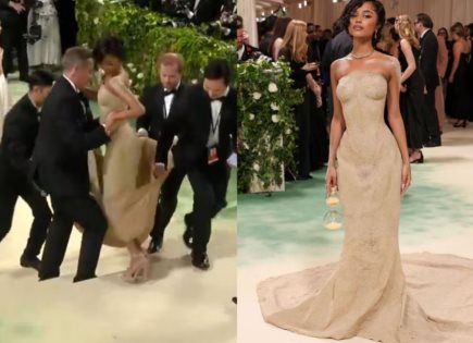 Tyla en la Met Gala 2024: Entre la moda y la funcionalidad
