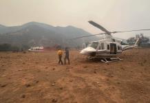 Refuerzo con Helicópteros y Brigadistas para Combatir Incendios en Santa María y Tierra Nueva