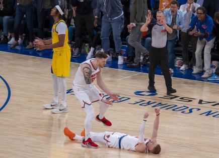 Triunfo épico de los New York Knicks sobre Indiana Pacers en la NBA