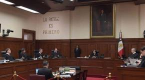 Corte discutirá proyecto de Alcántara Carrancá el 5 de noviembre