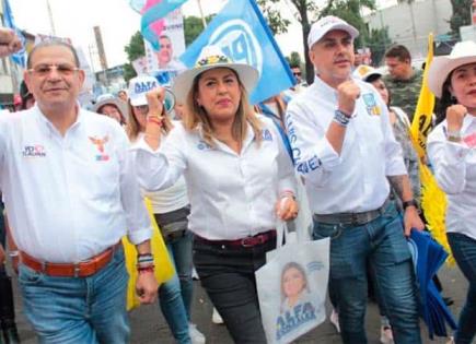 Alfa González presenta queja por coacción del voto