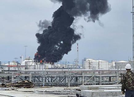 Tragedia por fuego en almacén químico tailandés