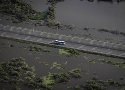 Inundaciones en Brasil y solidaridad de Argentina