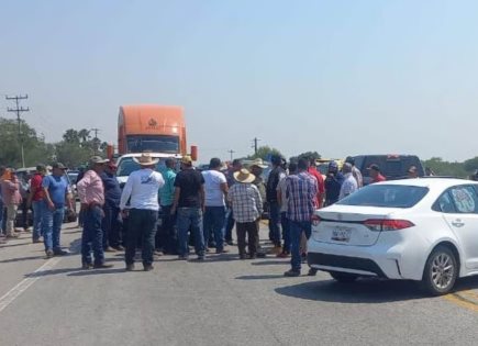 Protesta de Productores Agrícolas en San Fernando