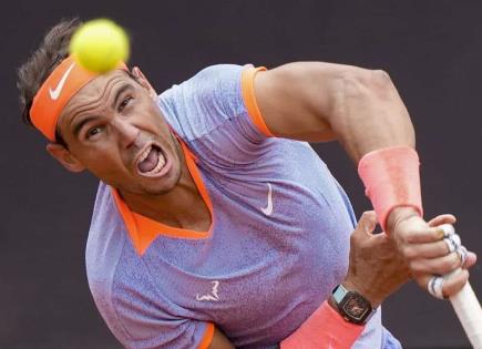 Rafael Nadal remonta en emocionante partido de tenis