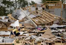 Tormentas y Tornados en el Sur de EEUU