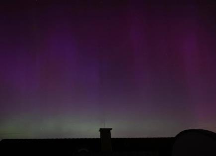 Aurora Boreal Ilumina el Cielo de Speyer, Alemania