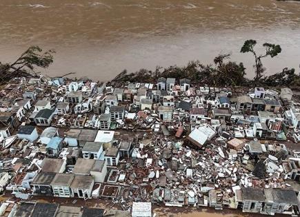 Damnificados en Brasil, 2 millones