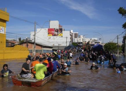 Inundaciones en Brasil y su impacto en la población vulnerable
