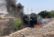 Persiste quema de basura en Soledad