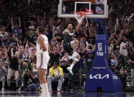 Victoria de los Mavericks sobre el Thunder en los playoffs de la NBA