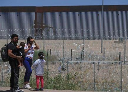 Desolación en la frontera de México 