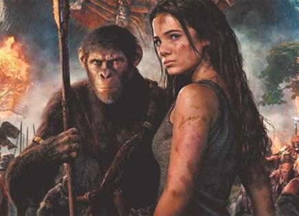 "KINGDOM OF THE PLANET OF THE APES", ARRASA