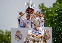 Real Madrid celebra su trigésimo sexta Liga con trofeo