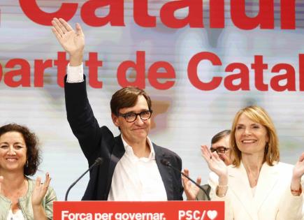 Victoria clara del PSC en elecciones catalanas: los independentistas pierden mayoría absoluta