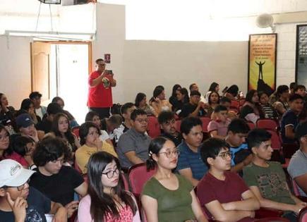 Dan conferencia Saber votar para estudiantes Dan conferencia Saber votar para estudiantes