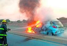 Incendio de Auto en Guadalupe: Aclaración de la Fiscalía de Zacatecas