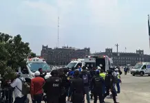 Policías heridos tras lanzamiento de cohetes por estudiantes de Ayotzinapa en Ciudad de México Policías heridos tras lanzamiento de cohetes por estudiantes de Ayotzinapa en Ciudad de México