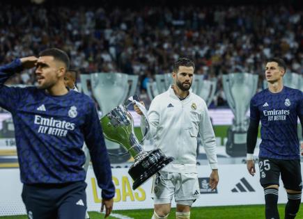 Real Madrid celebra su 36ª Liga en su casa, el Bernabéu