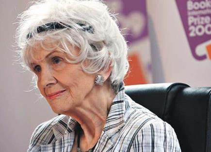 ALICE MUNRO, NOBEL DE LITERATURA EN 2013, MUERE A LOS 92 AÑOS