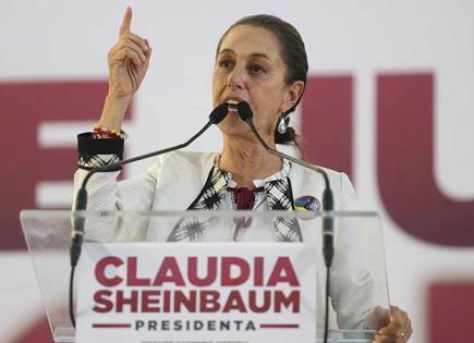 Claudia Sheinbaum anuncia cierre de campaña en Zócalo de CDMX