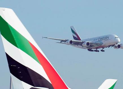 Emirates reporta ganancia récord de $4.700 mdd