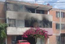 Incendio en Condominio solo deja daños materiales