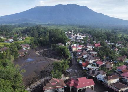 Tragedia por inundaciones y deslave en Indonesia