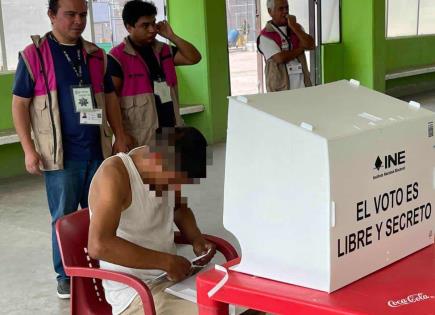 Votación en penal de "La Pila" registra alta participación