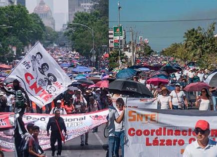 Estalla un conflicto entre López Obrador y la CNTE