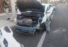 Accidente Vehicular en Avenida Mariano Jiménez