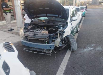 Accidente Vehicular en Avenida Mariano Jiménez