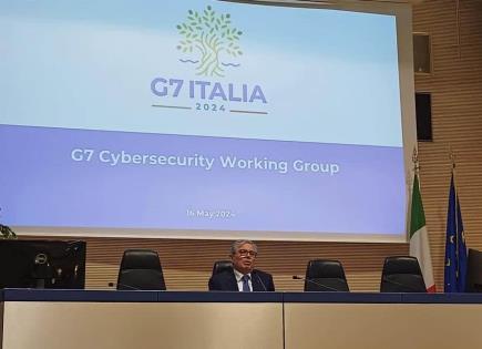 Encuentro del G7 aborda ciberseguridad y elecciones europeas